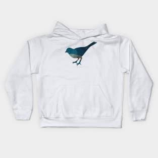 Starry Bird Silhouette Kids Hoodie